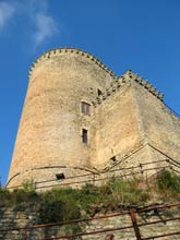 Il castello di Oramala, torrione